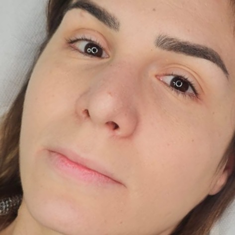 Maquillage permanent des lèvres à Lyon par Emma Dumont, experte Em’maquillage - Technique Candy lips, avant