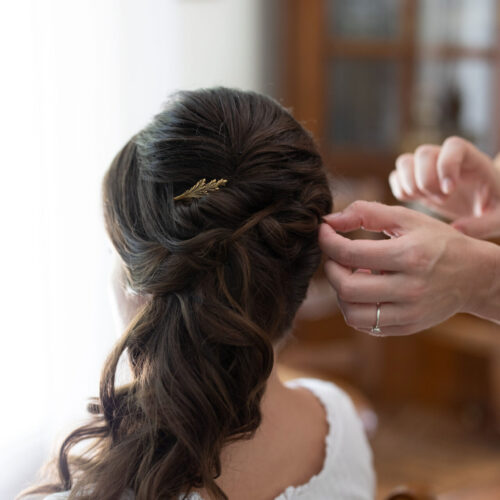Emma Dumont, maquilleuse et coiffeuse professionnelle à Lyon, pour les mariages de particuliers